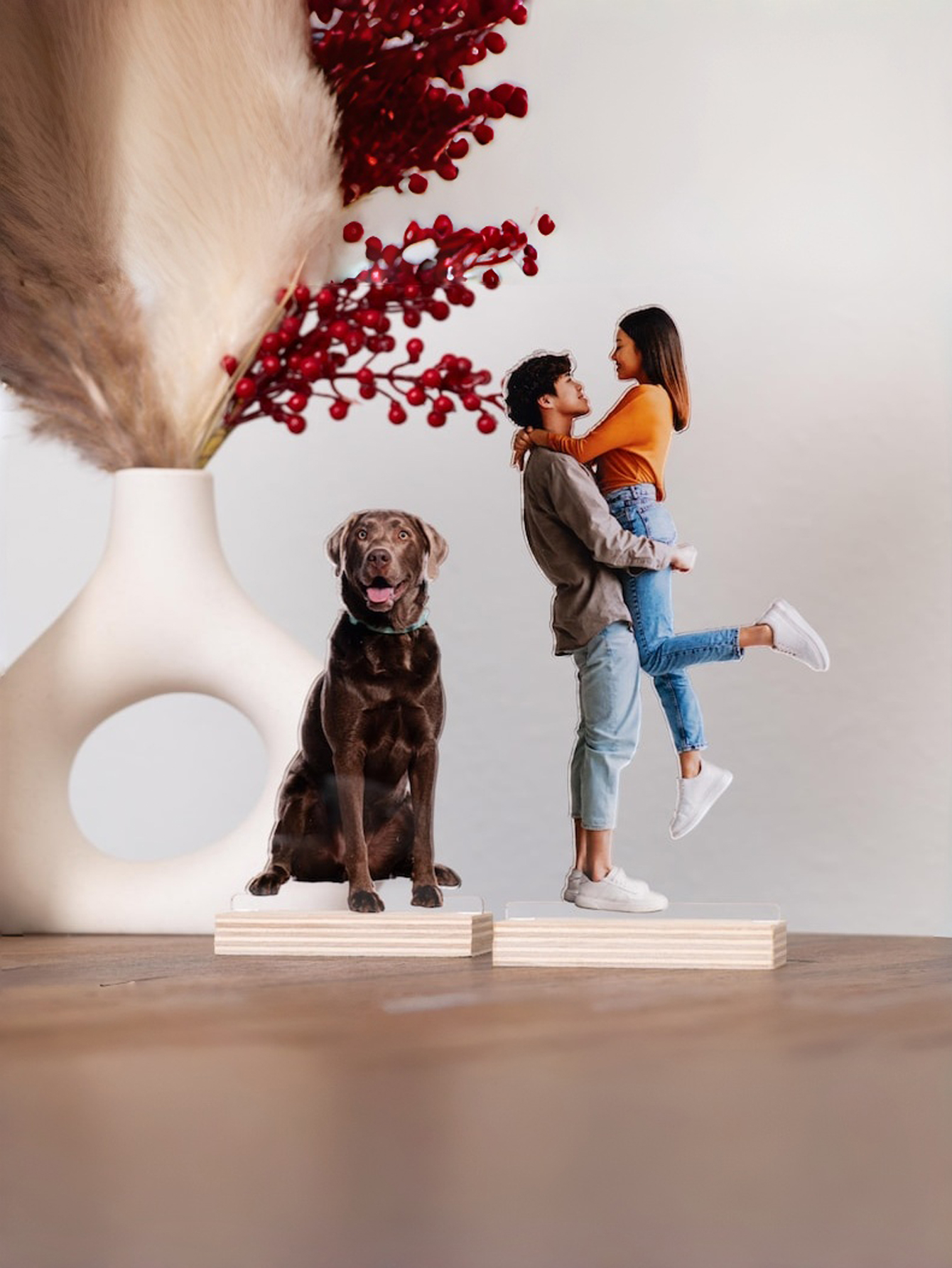 Personalized Acrylic Photo Silhouette Decoration